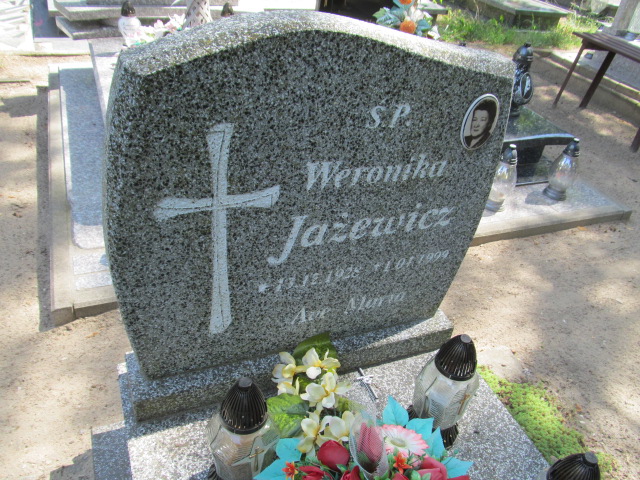 Weronika JEŻEWICZ 1928 Gubin - Grobonet - Wyszukiwarka osób pochowanych