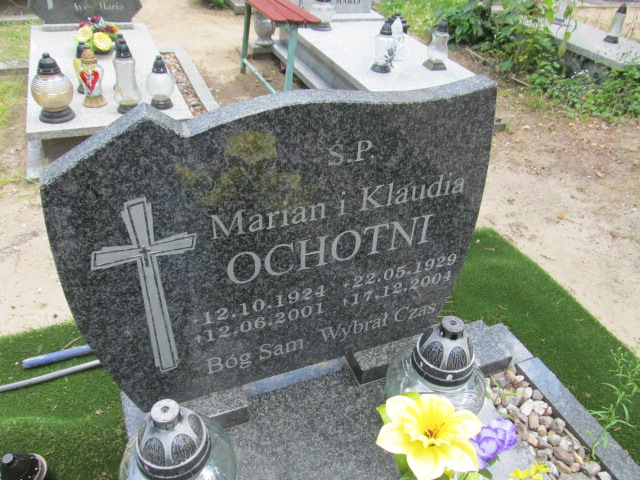 Klaudia OCHOTNA 1929 Gubin - Grobonet - Wyszukiwarka osób pochowanych