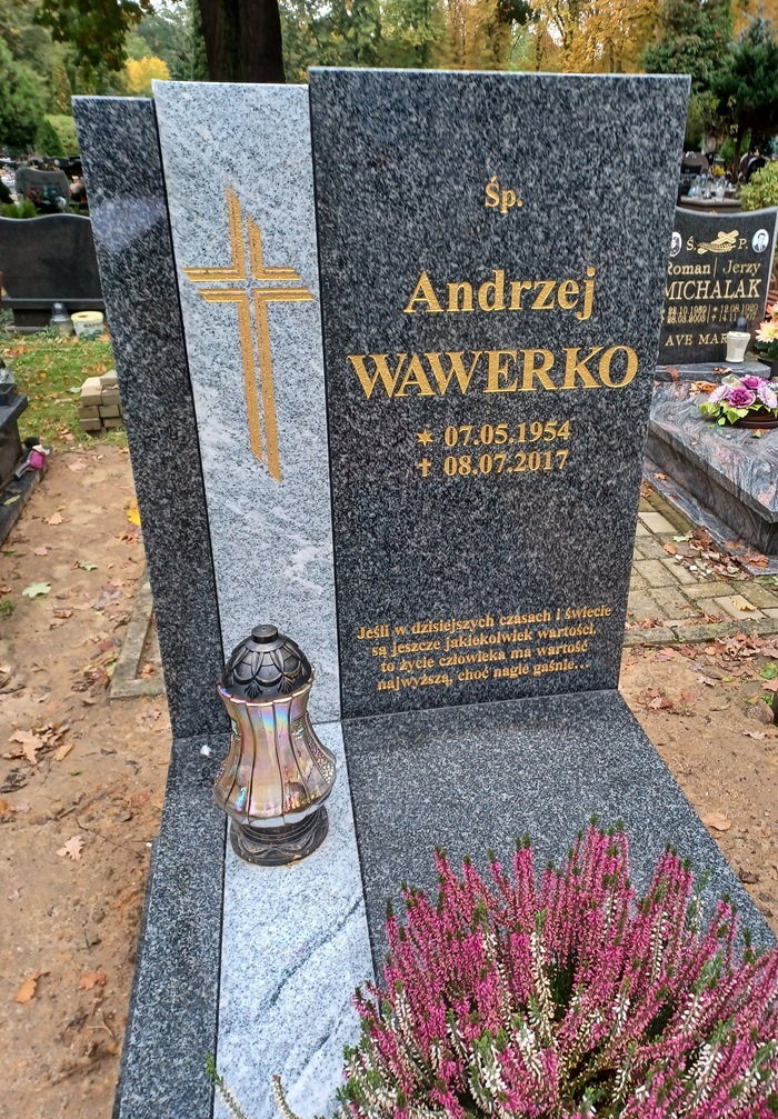 Grób MATEUSZ WAWERKO