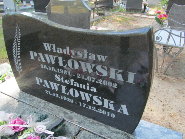 Stefania PAWŁOWSKA 1920 Gubin - Grobonet - Wyszukiwarka osób pochowanych