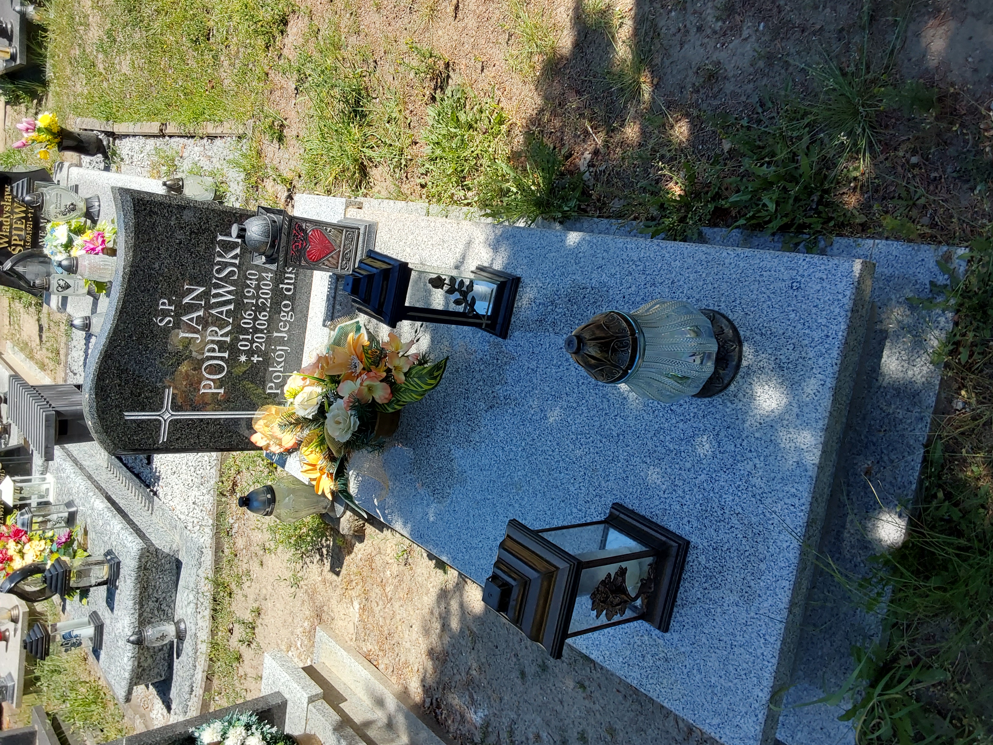 Grób JAN POPRAWSKI