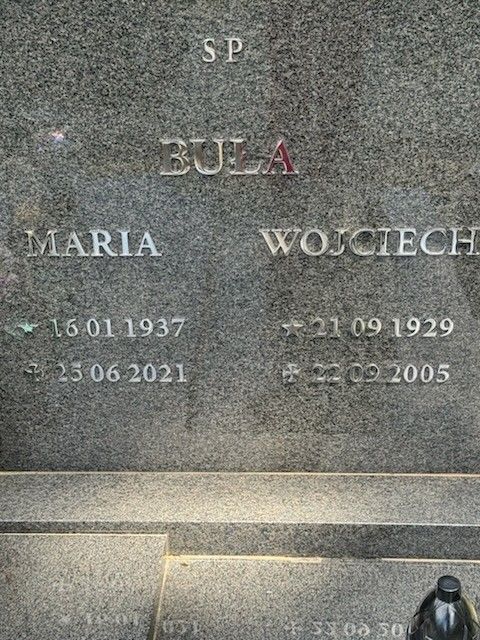 Wojciech BUŁA 2005 Gubin - Grobonet - Wyszukiwarka osób pochowanych