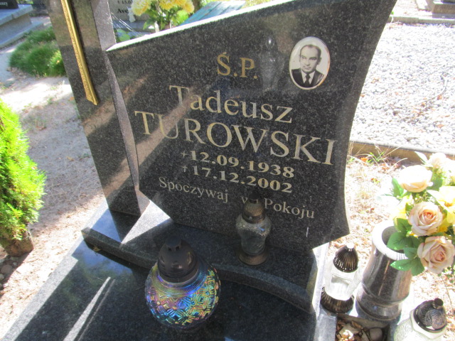 Tadeusz TUROWSKI 1938 Gubin - Grobonet - Wyszukiwarka osób pochowanych
