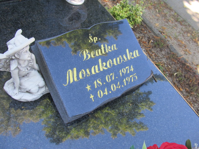 Beata Mosakowksa 1974 Gubin - Grobonet - Wyszukiwarka osób pochowanych