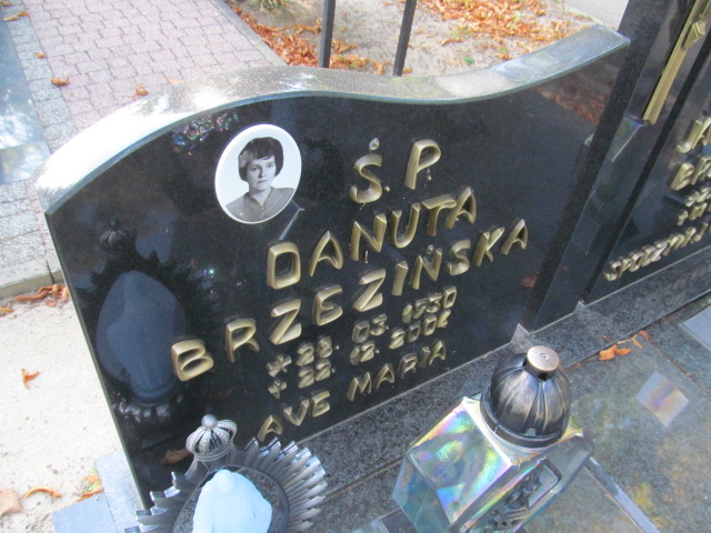 Danuta BRZEZIŃSKA 1930 Gubin - Grobonet - Wyszukiwarka osób pochowanych