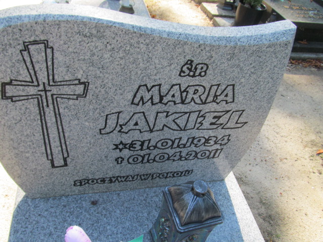 Maria JAKIEL 1934 Gubin - Grobonet - Wyszukiwarka osób pochowanych