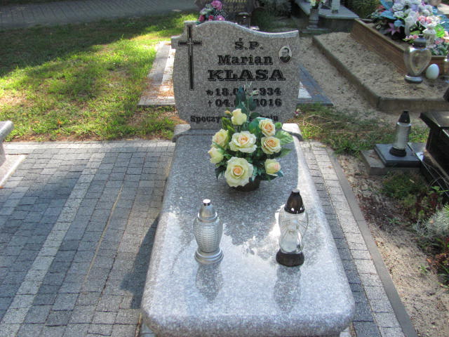 Grób Marian Klasa