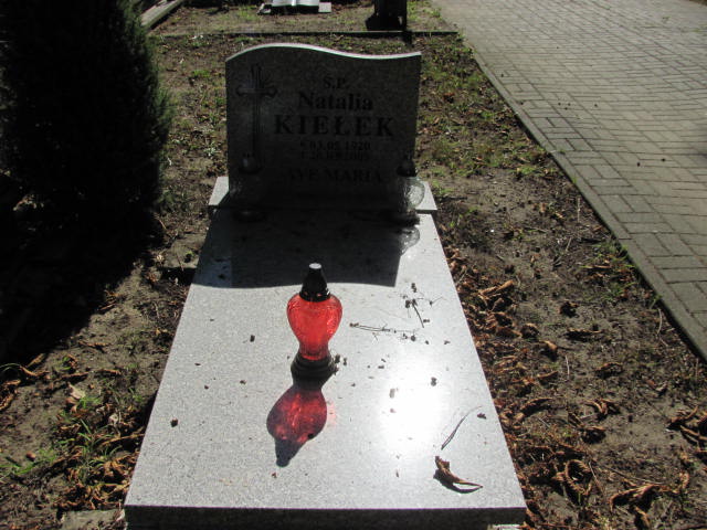 Grób Natalia Kiełek