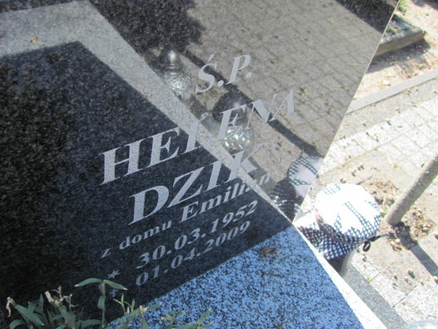 Helena Dzik 1952 Gubin - Grobonet - Wyszukiwarka osób pochowanych