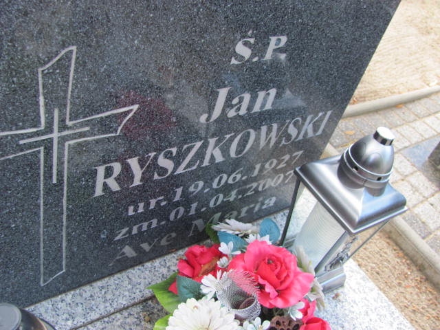 Jan Ryszkowski 1927 Gubin - Grobonet - Wyszukiwarka osób pochowanych
