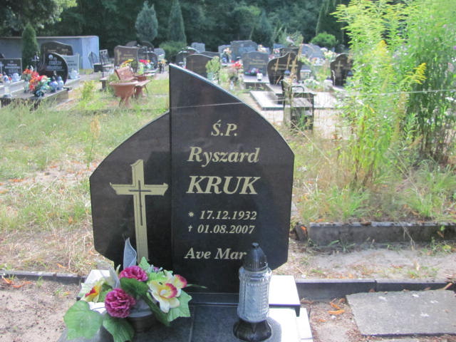 Ryszard Kruk 1932 Gubin - Grobonet - Wyszukiwarka osób pochowanych