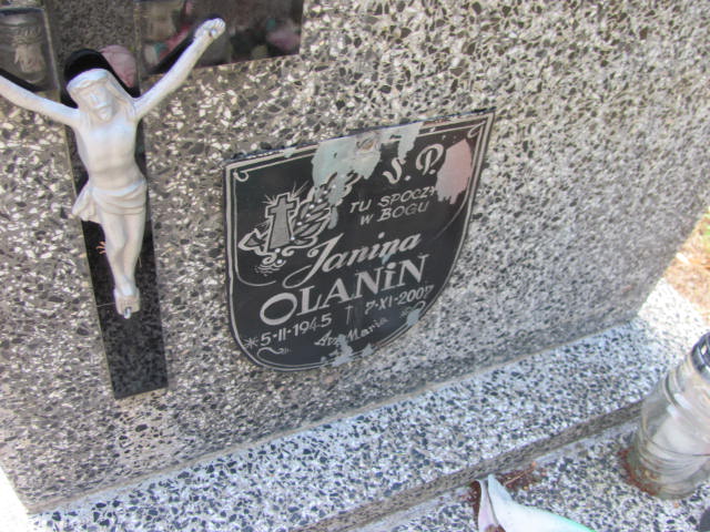 Janina Olanin 1945 Gubin - Grobonet - Wyszukiwarka osób pochowanych