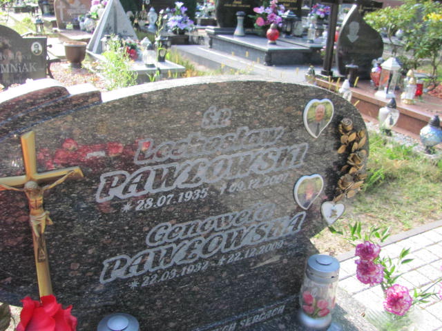 Genowefa Pawłowska 1932 Gubin - Grobonet - Wyszukiwarka osób pochowanych