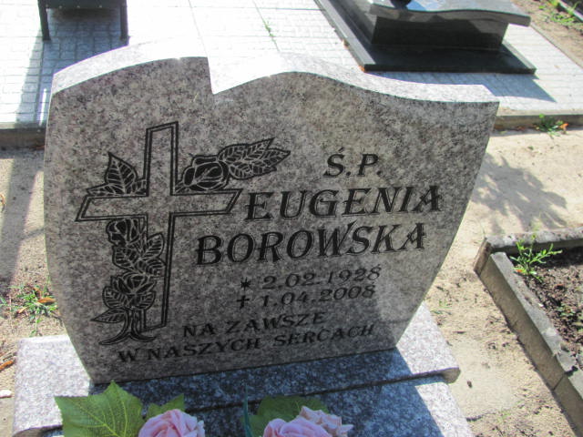 Euegnia Borowska 1928 Gubin - Grobonet - Wyszukiwarka osób pochowanych