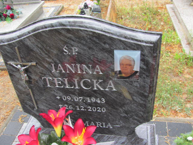 Janina TELICKA 1943 Gubin - Grobonet - Wyszukiwarka osób pochowanych