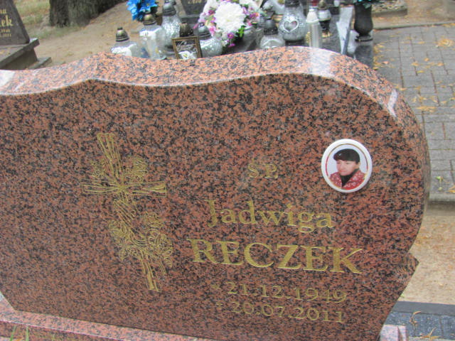 Jadwiga RECZEK 1949 Gubin - Grobonet - Wyszukiwarka osób pochowanych