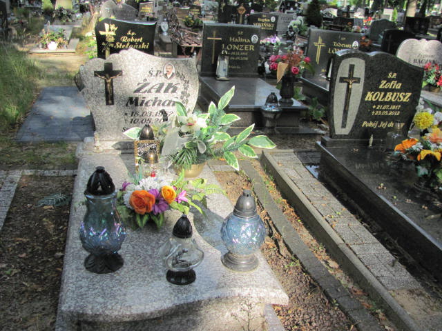 Grób MICHAŁ ŻAK