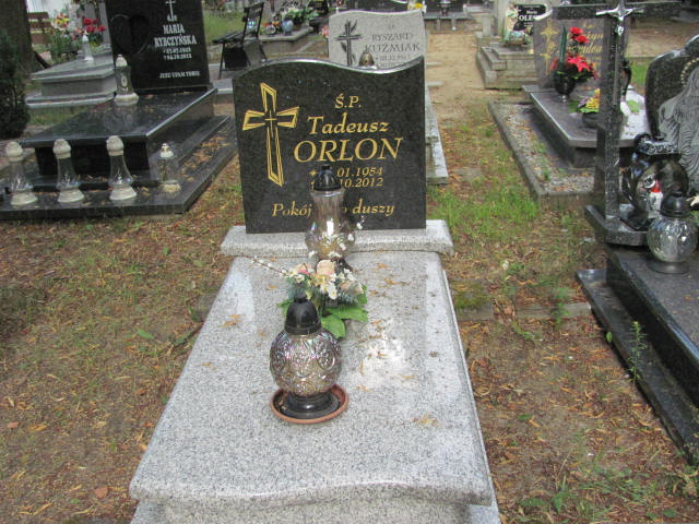 Grób TADEUSZ ORLON