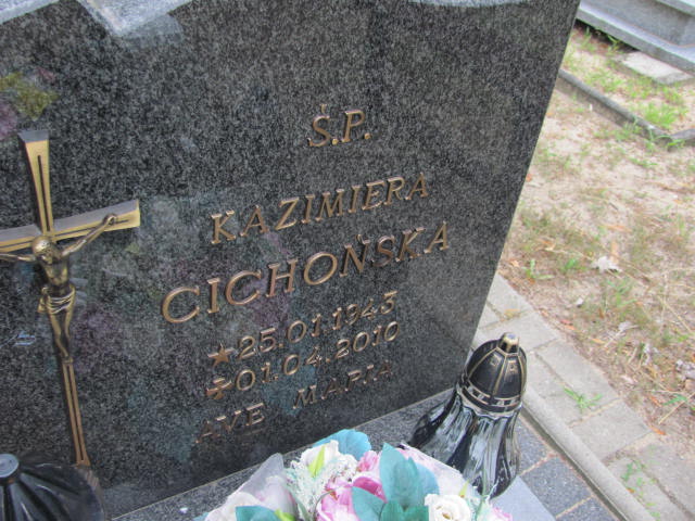 Kazimiera CICHOŃSKA 1943 Gubin - Grobonet - Wyszukiwarka osób pochowanych