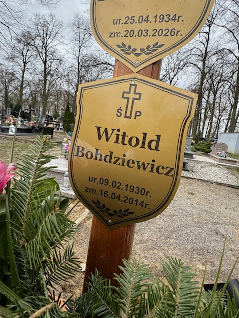 Janina BOHDZIEWICZ 1934 Gubin - Grobonet - Wyszukiwarka osób pochowanych