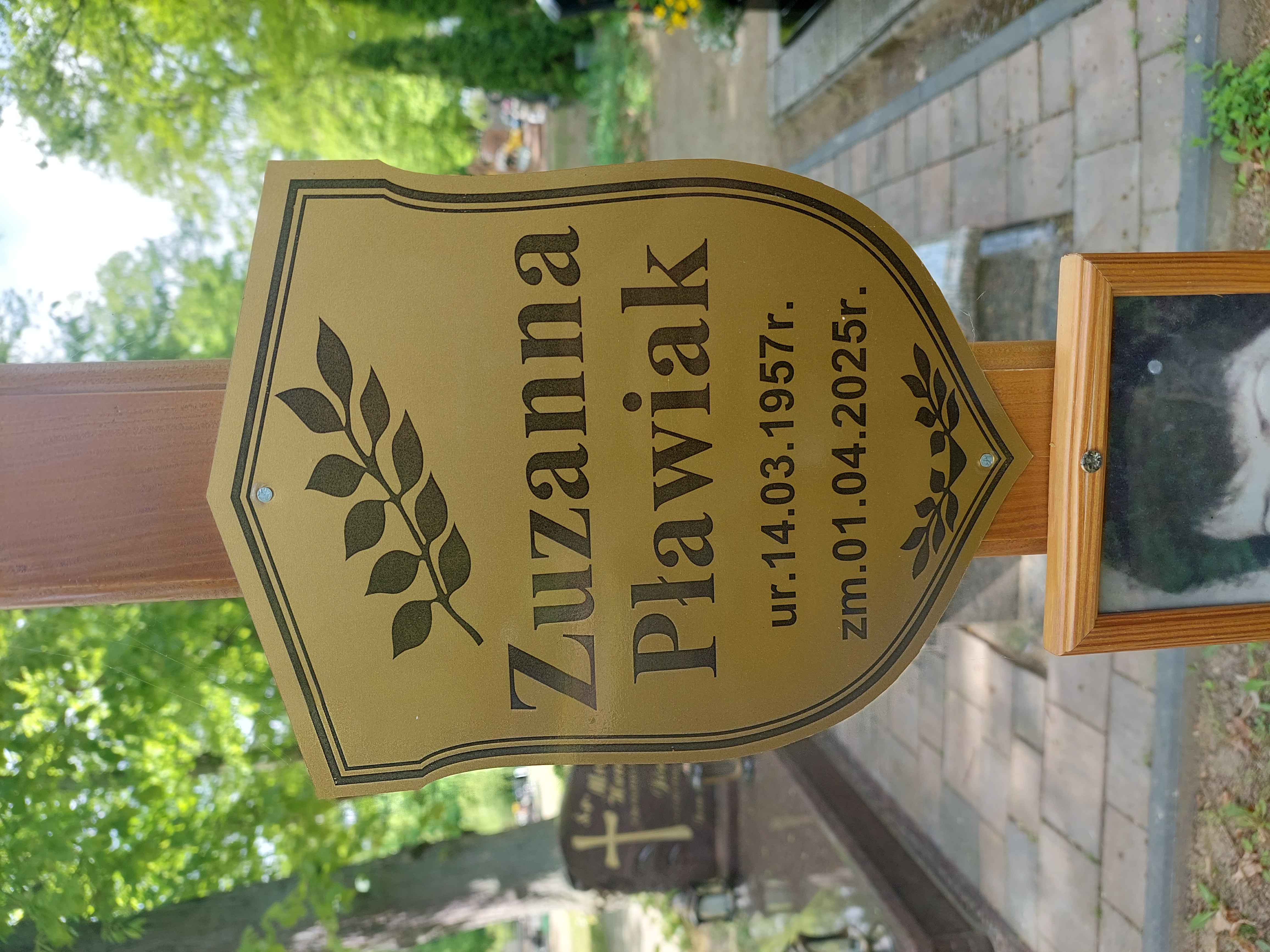 Zuzanna Pławiak 1957 Gubin - Grobonet - Wyszukiwarka osób pochowanych