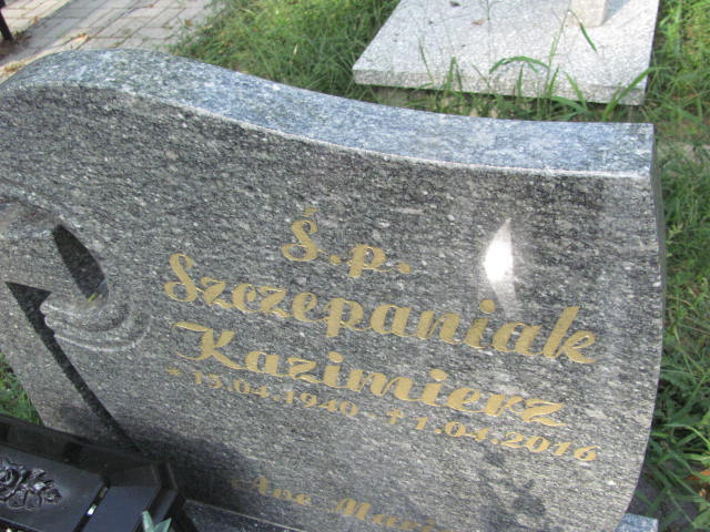 Kazimierz SZCZEPANIAK 1940 Gubin - Grobonet - Wyszukiwarka osób pochowanych