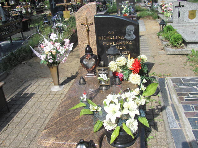 Grób Michalina Popławska 