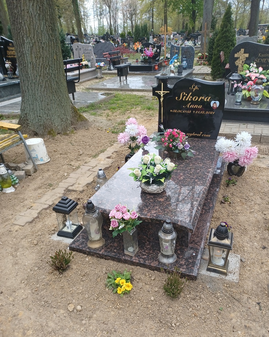 Anna SIKORA 1953 Gubin - Grobonet - Wyszukiwarka osób pochowanych
