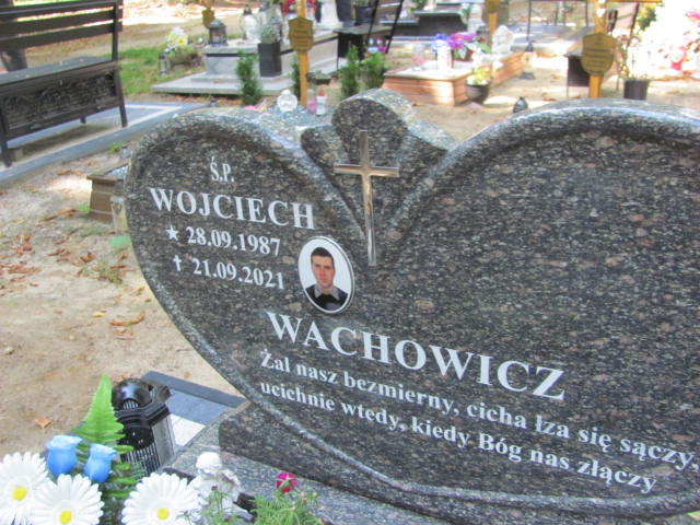 Wojciech Wachowicz 1987 Gubin - Grobonet - Wyszukiwarka osób pochowanych