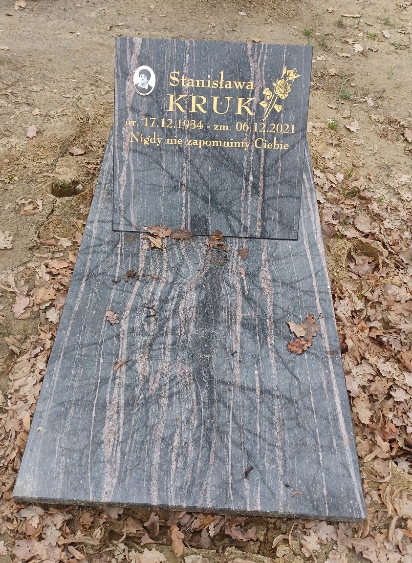 Stanisława KRUK 1934 Gubin - Grobonet - Wyszukiwarka osób pochowanych