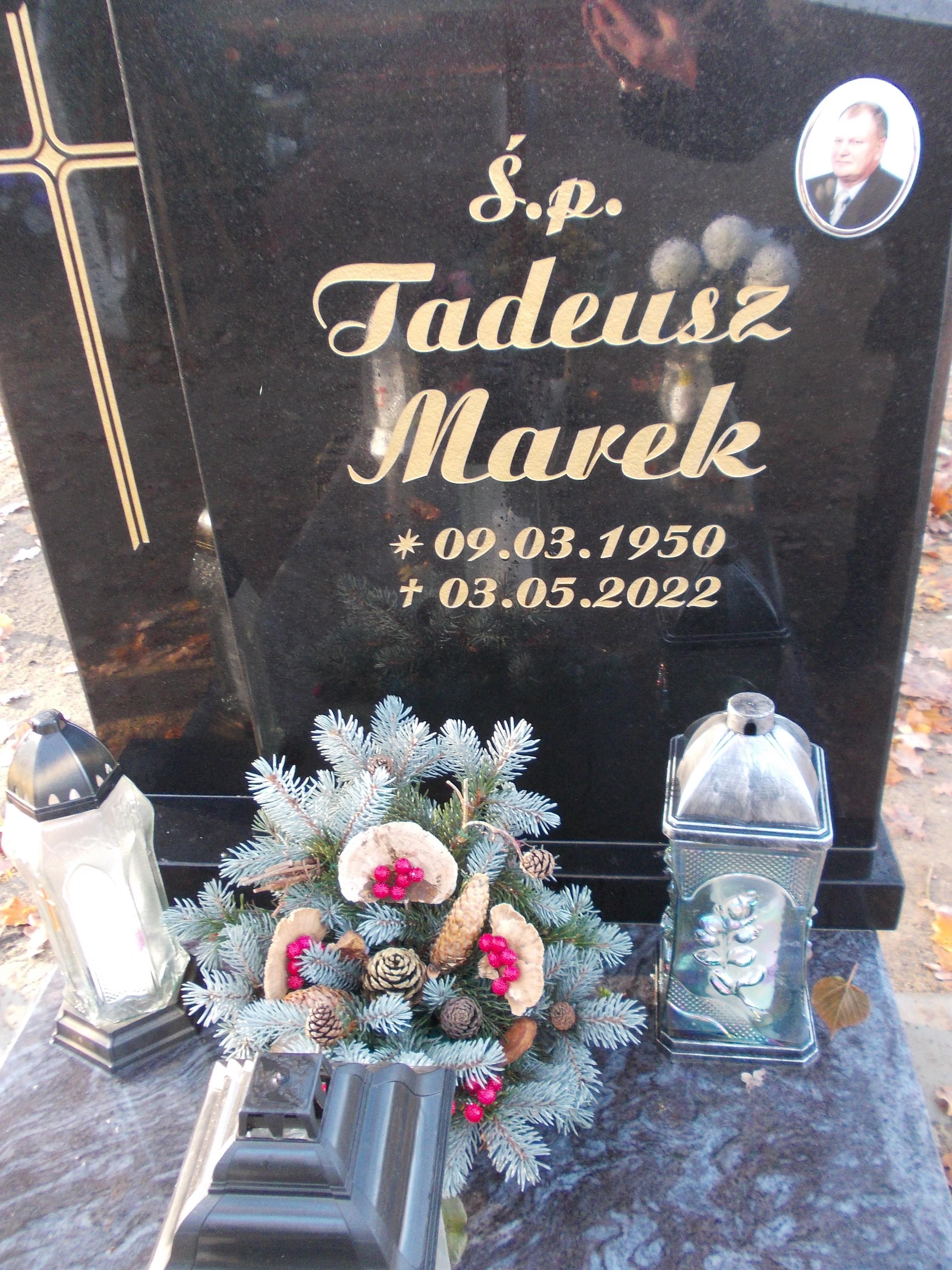 Grób Tadeusz Marek