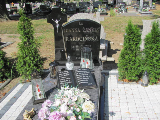 Grób JOANNA RAKOCIŃSKA
