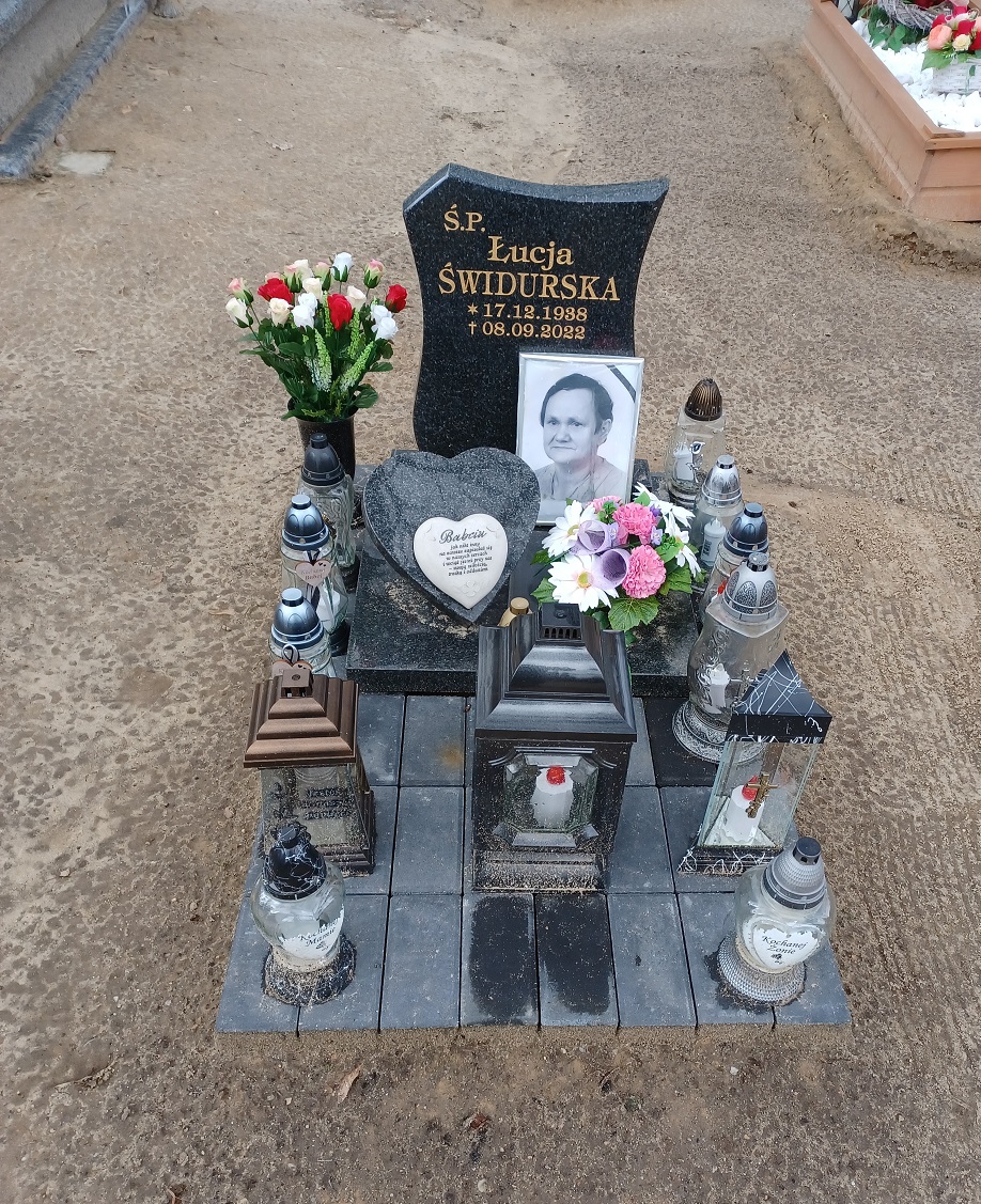 Łucja Świdurska 1938 Gubin - Grobonet - Wyszukiwarka osób pochowanych