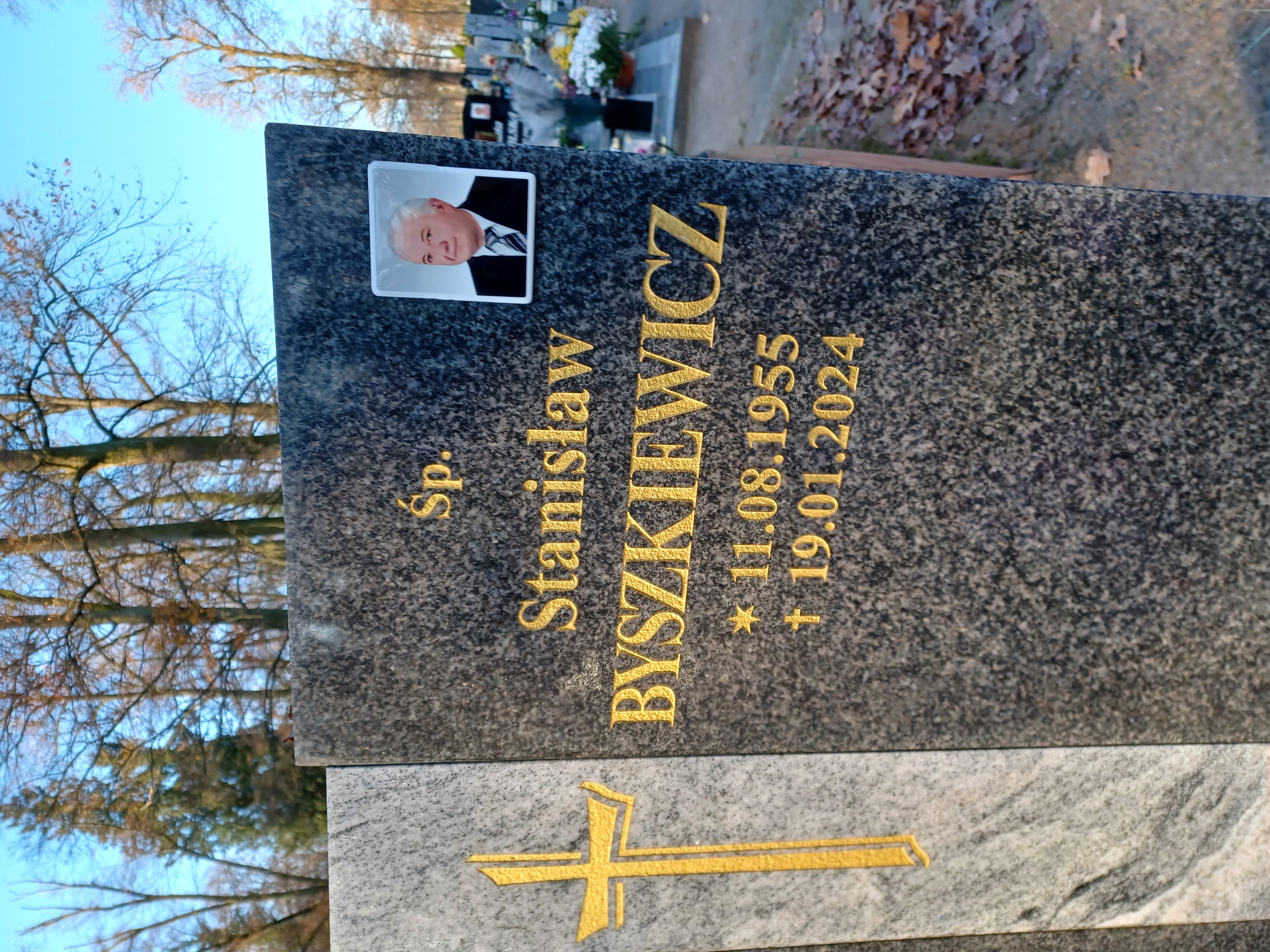 Grób Stanisław Byszkiewicz