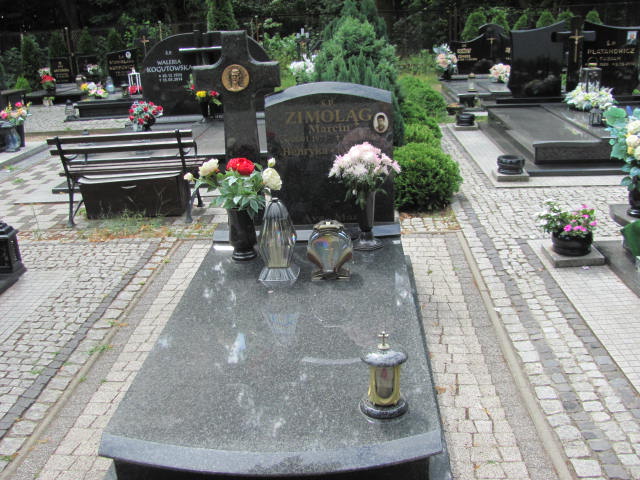 Grób HENRYKA ZIMOLĄG