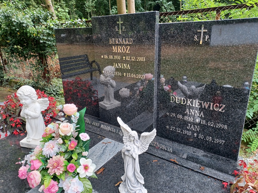 Grób BERNARD MRÓZ